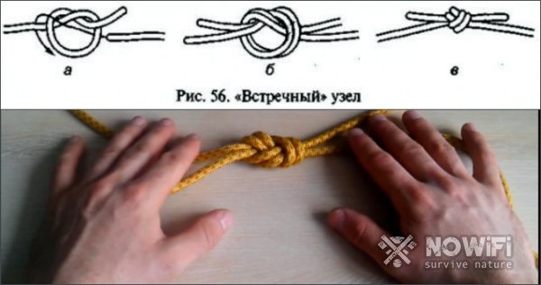 Как вязать рыболовный узел «восьмерка»